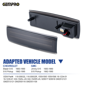 Feux de position latéraux LED pour pare-chocs avant de voiture en gros pour Chevrolet Blazer S10/<span class=keywords><strong>GMC</strong></span> Jimmy S15 1983-1990 - Product Image 5