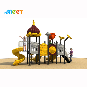 Ensemble de toboggans pour aire de jeux extérieure pour enfants de <span class=keywords><strong>la</strong></span> série Castle MT-ZMF004, idéal pour les jardins d'enfants et les cours arrière, best-seller - Product Image 3