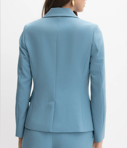 Chaqueta de Traje de Sarga con Cinturón Versátil para Mujer, Tejido Sólido, Nueva Moda de Invierno 2025 - Product Image 5