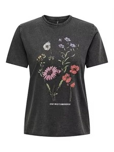 T-shirt da donna S/S Top Jrs <span class=keywords><strong>Noos</strong></span>, carina, estiva, 100% cotone, con stampa floreale - Product Image 4