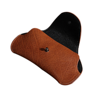 Personnalisez divers étuis à lunettes en cuir véritable, étui à lunettes en cuir véritable, pochette pour lunettes