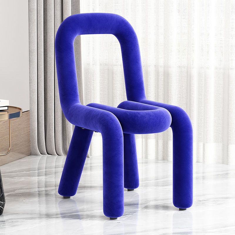 Sedia dello schienale (blu)