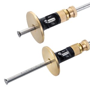 Règle de traçage de précision européenne <span class=keywords><strong>WHQ</strong></span>-HX, jauge de marquage, réglage fin, outils de traçage automatique en alliage, mesure de profondeur - Product Image 3