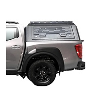 Hardtop arrière en aluminium pour pick-up 4x4, couverture de caisse pliable, accessoire tout-terrain