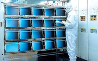 Dalam Saham 24 Inch Membentang Bar Lcd 1920X360 Resolusi LVDS 8 Bit 30Pin Aplikasi untuk Digital Signage