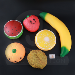 Juguetes Antiestrés de Calabaza de Halloween de Tamaño Jumbo, Material TPR, Rebote Lento, Bola de Harina para Apretar - Product Image 4