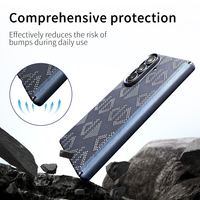 Étui de téléphone personnalisé de luxe en fibre d'aramide 25g léger, anti-traces de doigts, gaufré, résistant aux chutes pour Z Fold7