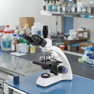 핫 세일 NK-60T WF10x/18mm 삼안 생물학 현미경, 더블 레이어 기계 단계 4 중 코 - Product Image 5