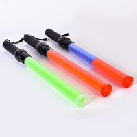 Bâton de signalisation LED 54 cm, clignotant puissant, en PC+plastique, rechargeable, étanche, CE 12 ou 24V, RoHS IP65, pour la signalisation routière d'urgence