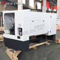 Tour CNC horizontal GOLDCNC CAK6150 Fanuc - Tour automatique à lit plat de 2 mètres, moyenne capacité, pour tournage de haute précision