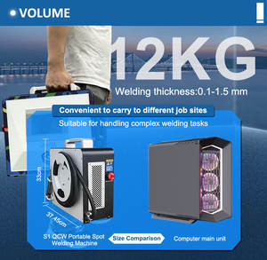 Riselaser El Tipi Qcw 300W 600W Nokta Kaynak Makinesi Taşınabilir Darbeli Lazer Kaynak Makinesi Metal Takılar için Otomatik Cnc - Product Image 5