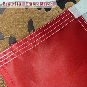 Флаг Калифорнии, 3x5 футов, для улицы, двусторонний, сверхпрочный, из ткани Оксфорд 210D, с цифровой печатью, водонепроницаемый, с изображением медведя и звезд, 4 ряда - Product Image 5