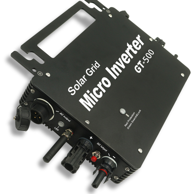 2024 New Model Solar Power Microinverter 500w Home Energy Without Battery Balcony Solar Inverter