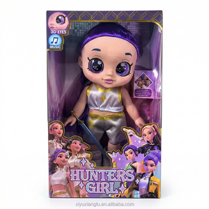 Kpop Demon Hunters Mystery Box PVC <span class=keywords><strong>Anime</strong></span> Toy Figure 6 pz/set K-POP Demon Hunters Figure <span class=keywords><strong>Anime</strong></span> Blind Box Giocattoli Regalo - Product Image 2