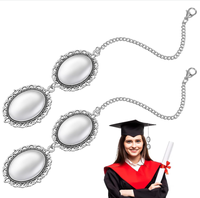 2025 nouveauté bijoux à bricoler soi-même cadre Photo Graduation pendentif personnalisé mémorial Photo breloques Graduation cadeaux pour l'obtention du diplôme