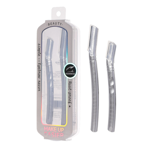 Recortadora <span class=keywords><strong>de</strong></span> <span class=keywords><strong>Cejas</strong></span>, Rostro y Cuerpo Touch Up Razor Ultra-Sharp con <span class=keywords><strong>Cuchilla</strong></span> <span class=keywords><strong>de</strong></span> Acero Inoxidable y Plástico JJF09, con Cubierta Protectora - Product Image 1