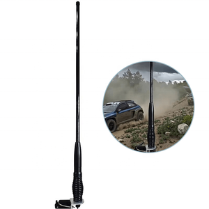Antenne mobile 4G 6,5 dBi VHF/UHF double bande, antenne de communication en fibre de verre à ressort - Product Image 4