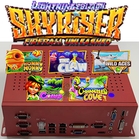 Skyriser Fireball Unleashed Lightning Edition 5 en 1 Placa de PC SAS Follow the Banana PCB Tablero de Juego de Habilidad Máquina Recreativa Arcade