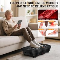 Plateforme vibrante sans fil à télécommande pour exercices corporels, machine de massage vibratoire Super Crazy Vibro Fit, directement de l'usine