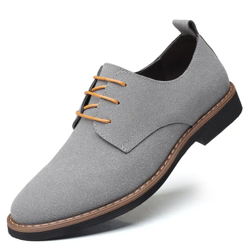 Men's formal shoes suede office casual leather shoes
