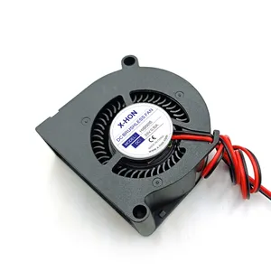 5V 12V 24V DC Moteur de ventilateur 50*50*15mm Brushless 5015 Petit ventilateur centrifuge PBT