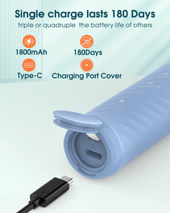 Cepillo de Dientes Eléctrico Sónico, 6 Cabezales de Cepillo, Cerdas Medianas, Blanqueamiento Dental, 5 Modos, Resistente al Agua IPX7, Control por Aplicación Doméstica - Product Image 3