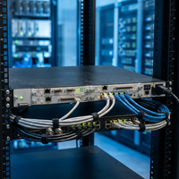 Serveur VoIP SIP IP PBX d'entreprise UScale X1911 pour 300 utilisateurs, conférence 16 participants, trunk hybride analogique-numérique, fabricant