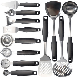Juego de 12 Utensilios de Cocina de Acero Inoxidable, <span class=keywords><strong>Accesorios</strong></span> de Cocina - Product Image 1