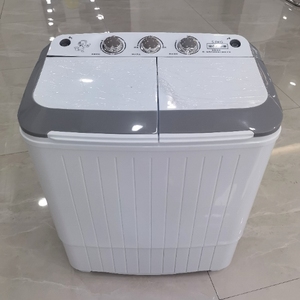 5kg Twin Semi-automatic Washing and Drying Machine Plastic Compact Household Use New Manufactory Sell Washing Machine with - Product Image 1