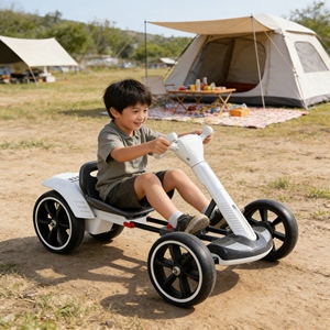 <span class=keywords><strong>Karting</strong></span> électrique de qualité supérieure, vente en gros d'usine, performances stables pour les jeux de course pour enfants - Product Image 1
