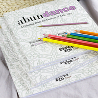 Livre de coloriage personnalisé pour adultes en gros, impression de livre d'activités en couleur, livre d'art éducatif