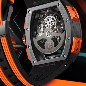 Montre homme BG9005, montre mécanique à bracelet, étanche, mouvement automatique, montres en fibre de carbone pour homme - Product Image 6