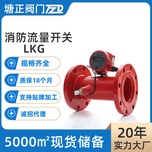 สวิตช์ควบคุมการไหลสำหรับดับเพลิง Lkg Flange Ultrasonic DN50 ถึง DN400 สแตนเลสสตีล น้ำ 0C ถึง 50C IP65 - Product Image 3