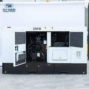 2024 высококачественный 3-фазный бесшумный дизельный генератор мощностью 30 кВт, тихий генератор 37,5 кВА с двигателем Yunnei, цена - Product Image 3