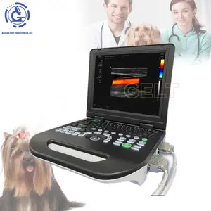 Gelt mesin Ultrasound, pemindai Doppler warna kucing anjing