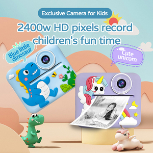 Appareil photo numérique instantané pour enfants avec impression thermique, mini caméra HD 1080P avec imprimante intégrée pour enfants - Vente en gros usine - Product Image 1