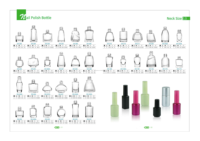 Mignon 5 ml 8ml 10 ml 15 ml 20 ml mini bouteille en verre transparent fabricant vide liquide chaussure UV fantaisie gel vernis à ongles bouteille avec brosse