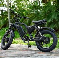 Bicicleta Eléctrica de Montaña para Adultos con Marco de Aluminio, 48V 15Ah 750W 1500W, Neumáticos Anchos