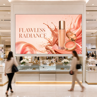 Écran LED d'intérieur P1.87, affichage numérique, écran LED, panneau vidéo publicitaire pour centre commercial, vente au détail