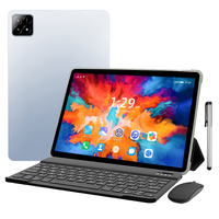 Tablette Android 13 10 pouces avec 16 Go de RAM, 256 Go de ROM, double carte SIM, étui de protection de qualité, tablette éducative
