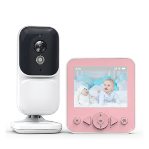 จอภาพเด็ก KT-902S 720P พร้อมจอ IPS ขนาด 2.8 นิ้ว เชื่อมต่อแบบปลอดภัยไม่ใช้ WiFi สีชมพู/ฟ้า/เหลือง สำหรับขายส่ง - Product Image 1