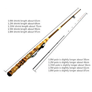 Caña <span class=keywords><strong>de</strong></span> pescar <span class=keywords><strong>de</strong></span> bambú hecha a mano, Luohan, alta gama, múltiples especificaciones - Product Image 6