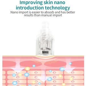 เครื่องนวดหน้าไฟฟ้าสำหรับใช้ในบ้าน อุปกรณ์เสริมความงามบนใบหน้า ปากกานาโนนีดเดิล - Product Image 6