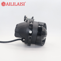 Projecteur de feux de brouillard Bi-LED, phare antibrouillard à lentille bifocale, modification automobile, faisceau bas unique, 12V véhicule, 24V pour Toyota