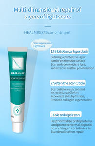 Crema Anti-Acne Rapida HEALMUSZ, <span class=keywords><strong>Trattamento</strong></span> Anti-Macchie, Crema per Rimozione Cicatrici, Riparazione Smagliature, <span class=keywords><strong>Trattamento</strong></span> Acne - Product Image 2