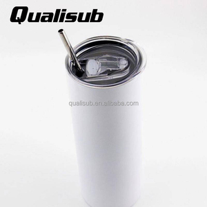 Gobelet isotherme personnalisé Qualisub 20oz, supports vierges pour sublimation par presse à chaud - Product Image 5