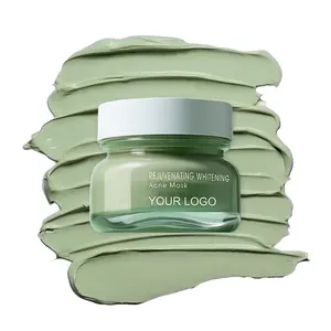 all skin types balance water and oil delicate pores face mask mud Easy to push away clay mask wholesale face mask clay