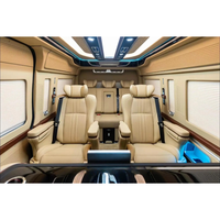 Toyota Hiace prix d'usine Kit intérieur de luxe TV relevable en fibre de verre en résine ABS pour fourgonnettes commerciales arrière personnalisées
