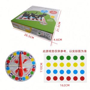 Jouet interactif d'intérieur et d'extérieur personnalisé Twister : Jeu amusant pour tordre le corps, idéal pour les enfants et les adultes - Product Image 6