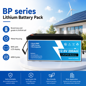แบตเตอรี่พลังงานแสงอาทิตย์ 200ah ลิเธียมไอออน แบตเตอรี่ตะกั่วคริสตัลสำหรับ - Product Image 5